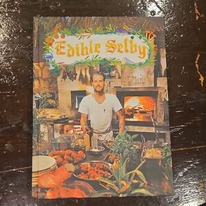 Abrams Books Edible Selby - Vibrant Cover with Red and Green Accents